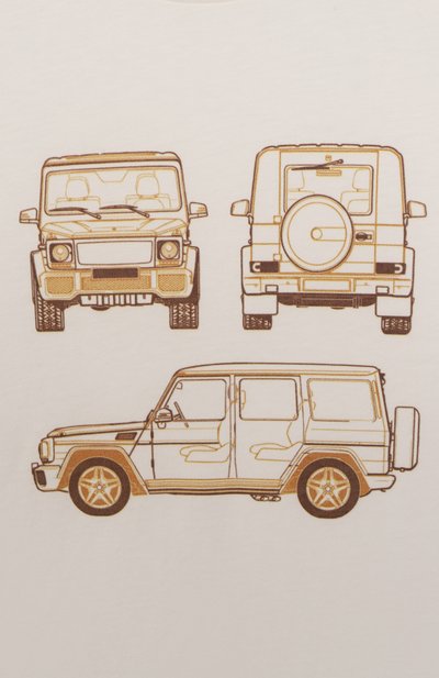 Хлопковый лонгслив IL GUFO кремового цвета по цене 12600 руб., арт. A25GTA0023MF002/10-14, фото 3 Хлопковый лонгслив IL GUFO, арт. A25GTA0023MF002/10-14, фото 3