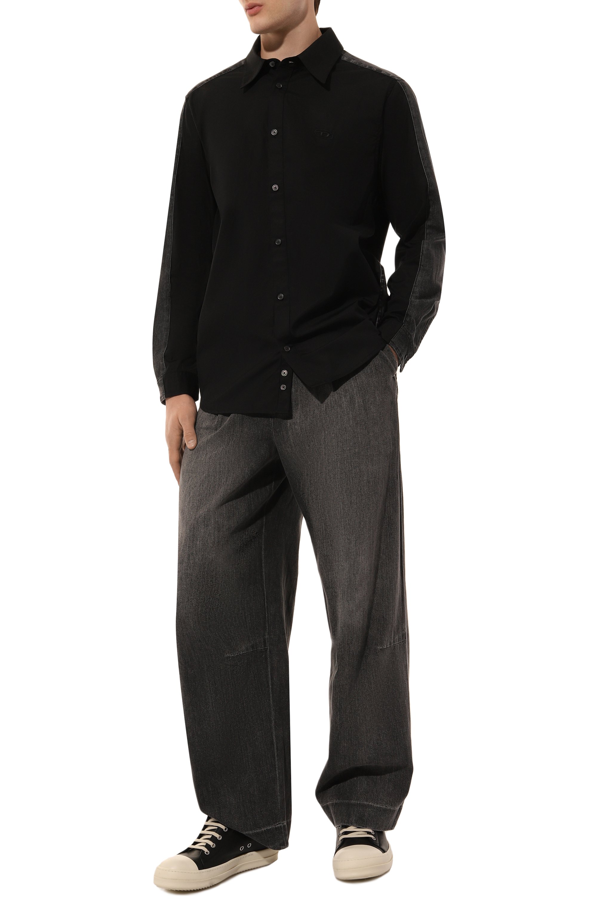 Хлопковая рубашка DIESEL, арт. A14413/0CBCP, фото 2