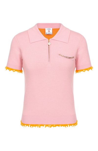 Женское шерстяное поло CASABLANCA, арт. W-SP26-KW-1225-01