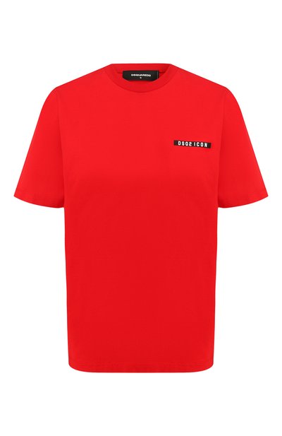 Женская хлопковая футболка DSQUARED2, арт. S80GC0002/S23009
