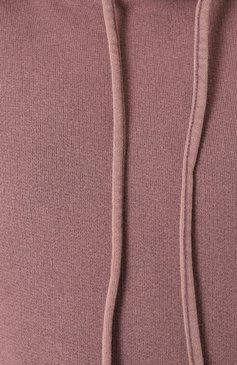 Женский хлопковое худи ACNE STUDIOS сиреневого цвета, арт. FN-UX-SWEA000019/CI0138 | Фото 6 (Драгоценные камни: Проставлено; Материал сплава: Проставлено; Рукава: Длинные; Длина (для топов): Стандартные; Стили: Кэжуэл; Женское Кросс-КТ: Худи-одежда; Мате�риал внешний: Хлопок)