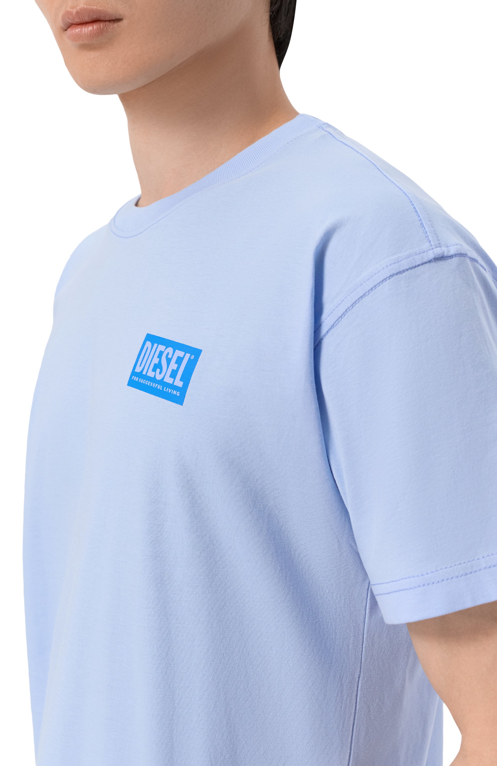 Хлопковая футболка DIESEL, арт. A20975/0QIAM, фото 5