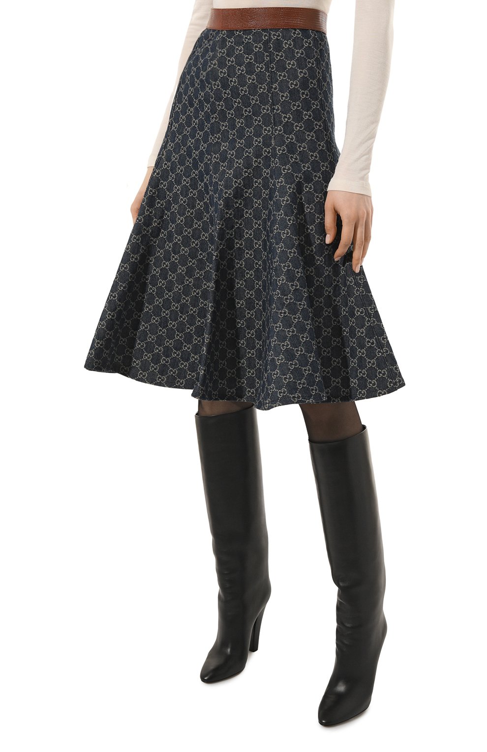 Джинсовая юбка GUCCI, арт. 678803 XDBS8, фото 3