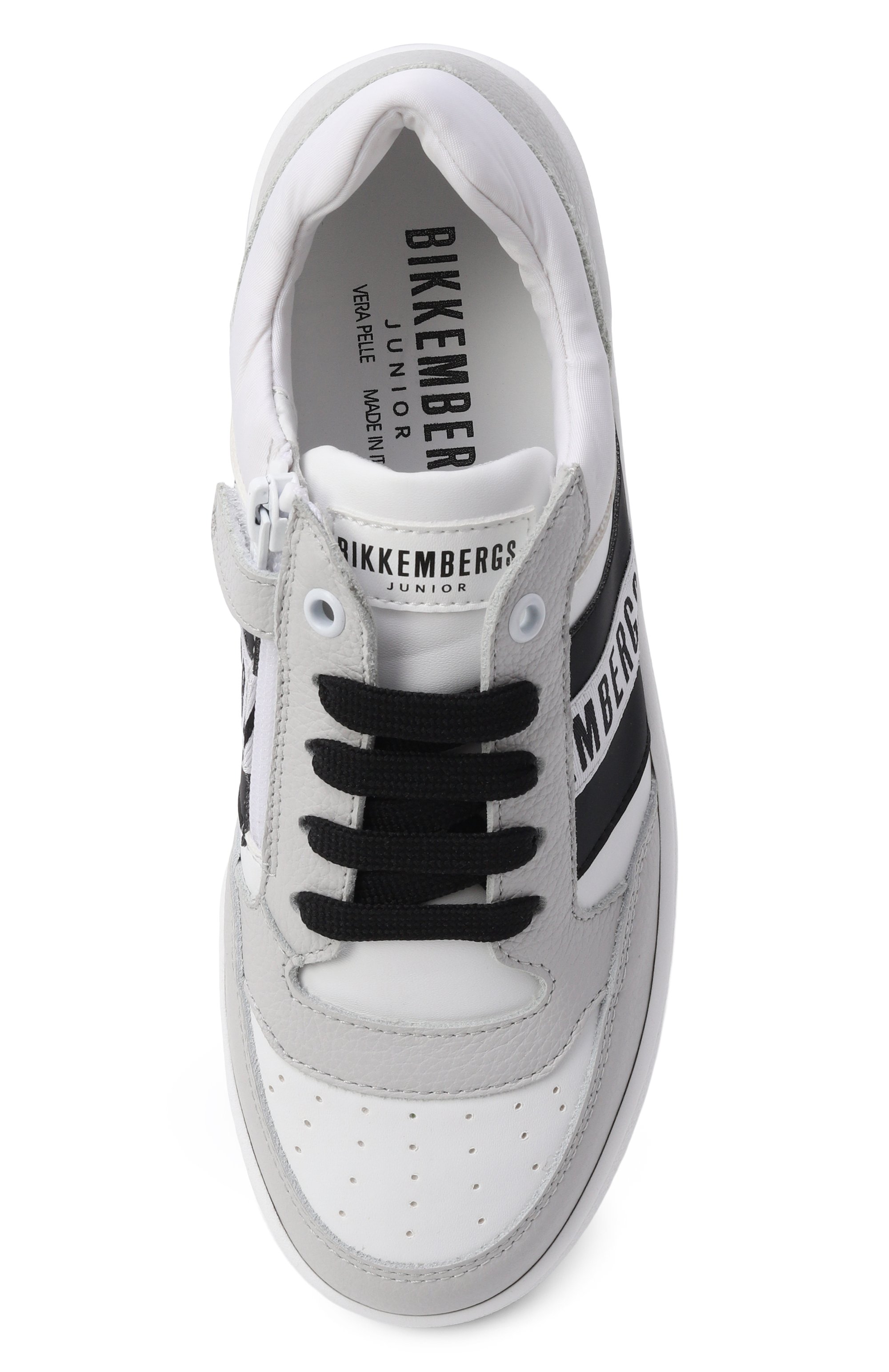 Комбинированные кеды DIRK BIKKEMBERGS, арт. K4B9-21143-1364_001, фото 4