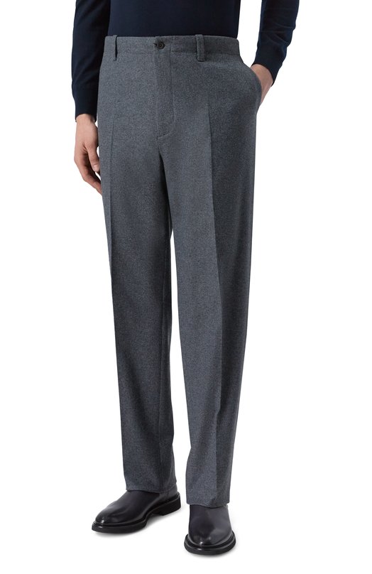 Шерстяные брюки Boglioli 89951/FB5108 Серый  89951/FB5108 Фото 3
