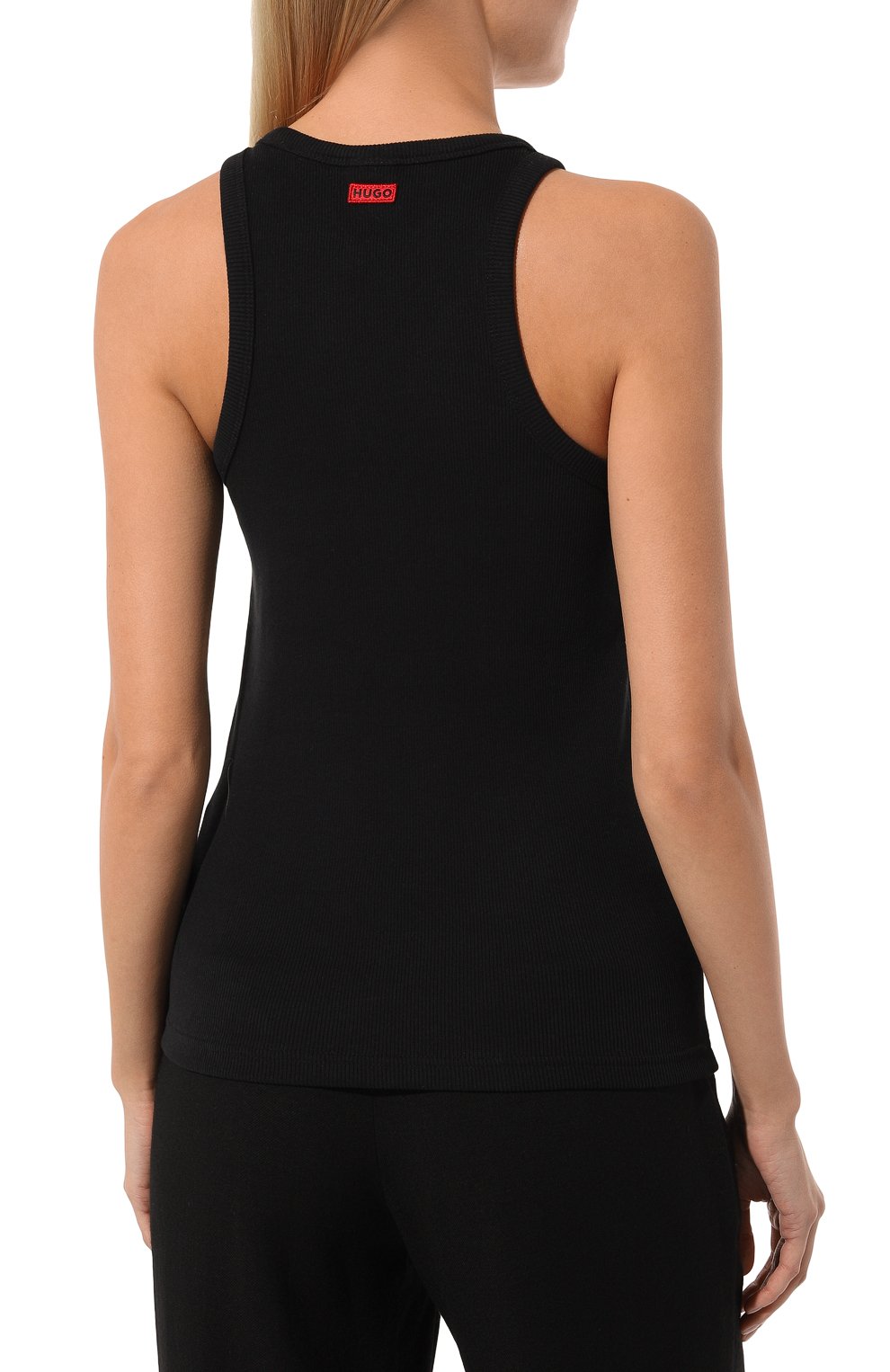 Хлопковая майка HUGO, арт. 50478532, фото 4