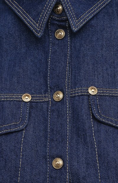 Джинсовая рубашка VERSACE JEANS COUTURE, арт. B0HWA61I-WDP251/APU54, фото 5