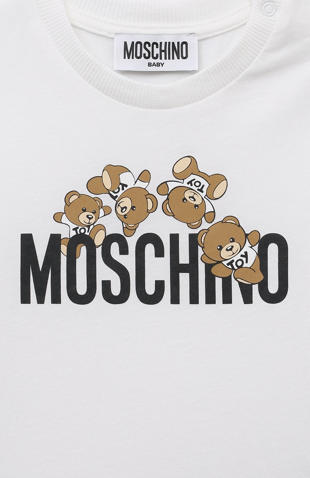 Хлопковая футболка MOSCHINO, арт. MWM032/LAA03, фото 3
