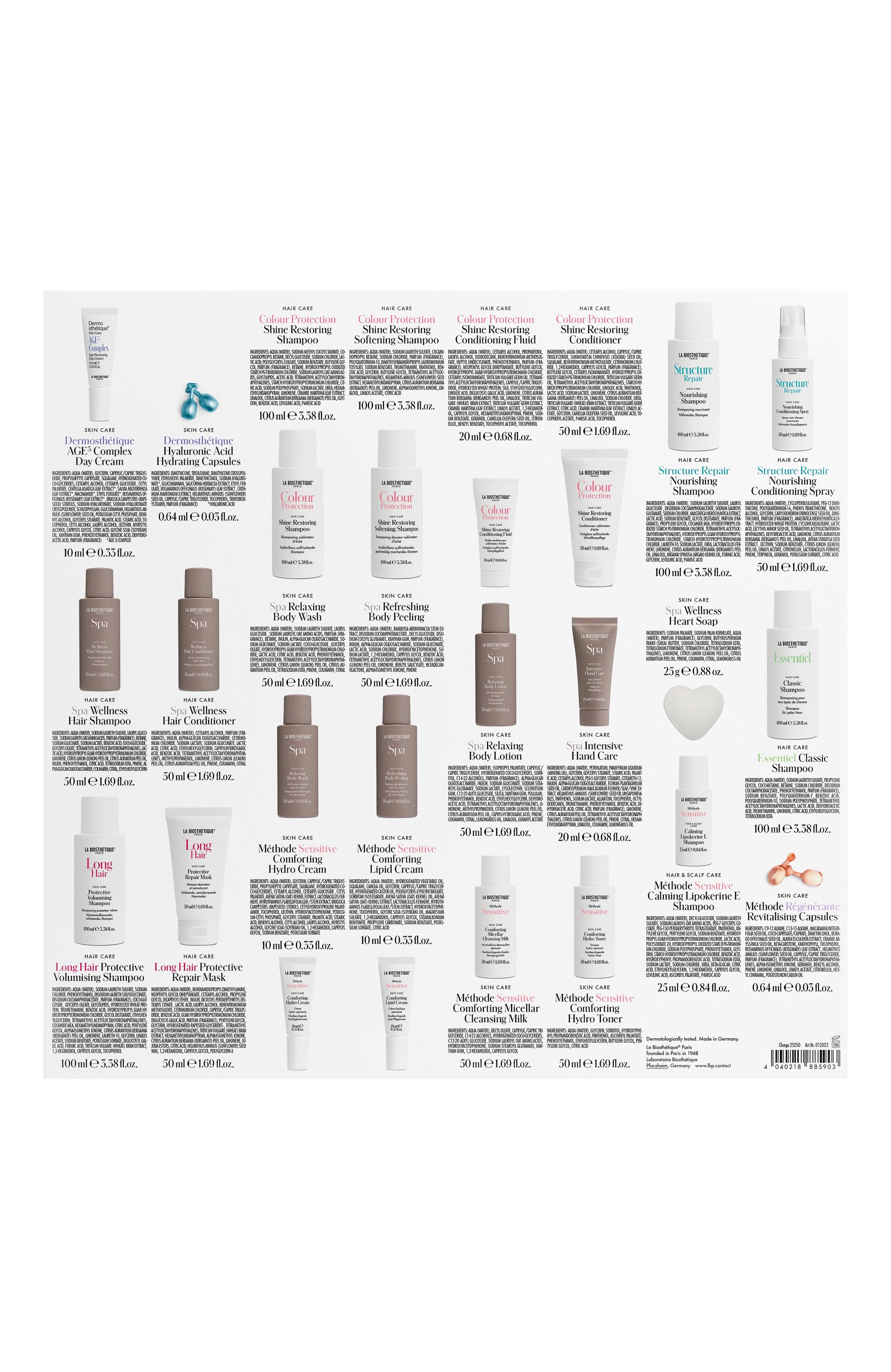 Адвент-календарь la biosthétique 2025 (25шт.) LA BIOSTHETIQUE, арт. 12022, фото 2