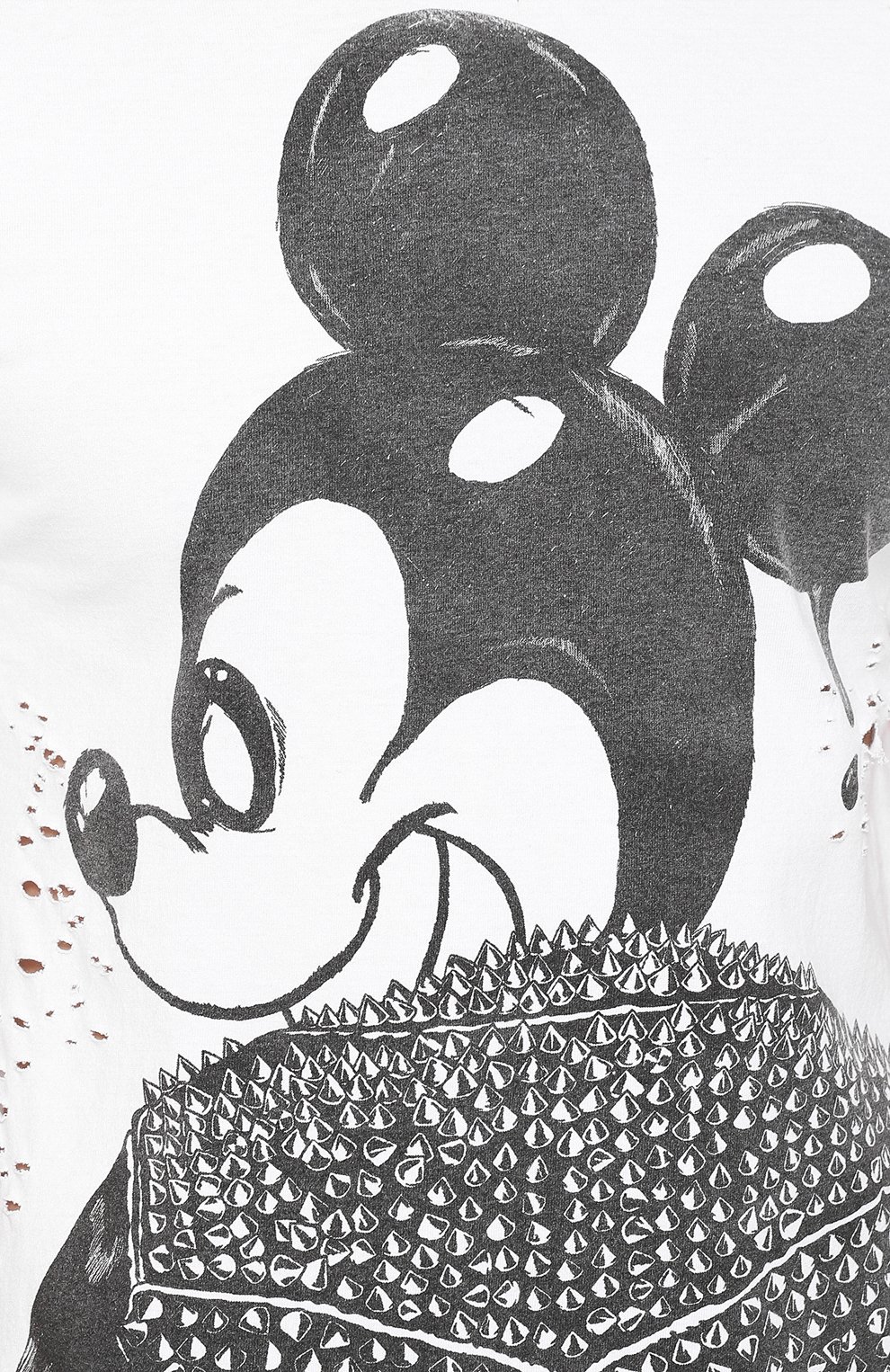 Хлопковая футболка DOMREBEL, арт. MICK/0VERSIZE T-SHIRT/H0LES, фото 5