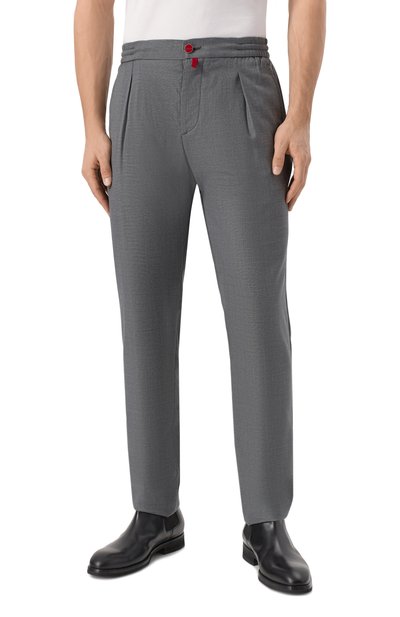 Шерстяные брюки KITON, арт. UP1LACK0629F02, фото 3
