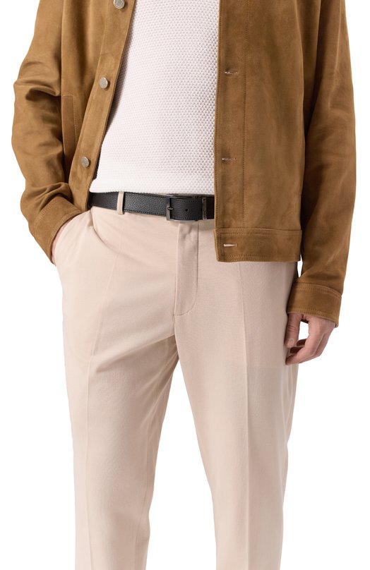 Кожаный ремень Emporio Armani Y4S195/YL08J Чёрный  Y4S195/YL08J Фото 2