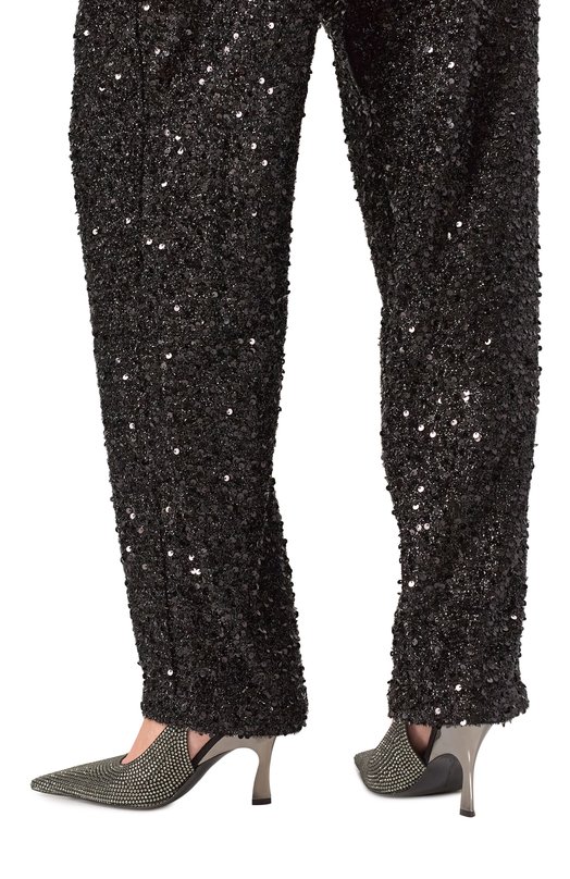 Текстильные туфли Elsa 90 Stella McCartney 810461/E00098 Чёрный  810461/E00098 Фото 3