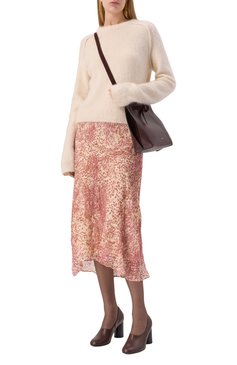 Женская юбка из шелка и вискозы ISABEL MARANT разноцветного цвета, арт. 25PJU0080FB/C1J06I | Фото 2 (Материал внешний: Вискоза, Шелк; Материал сплава: Проставлено; Длина Ж (юбки, платья, шорты): Миди; Драгоценные камни: Проставлено; Стили: Кэжуэл)