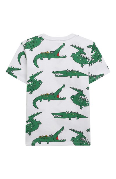 Хлопковая футболка STELLA MCCARTNEY, арт. 8Q8MG1, фото 2