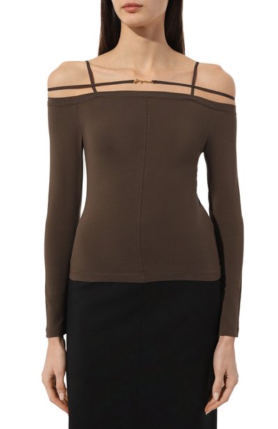 Хлопковый топ JACQUEMUS, арт. 23H/233JS165-2313, фото 3