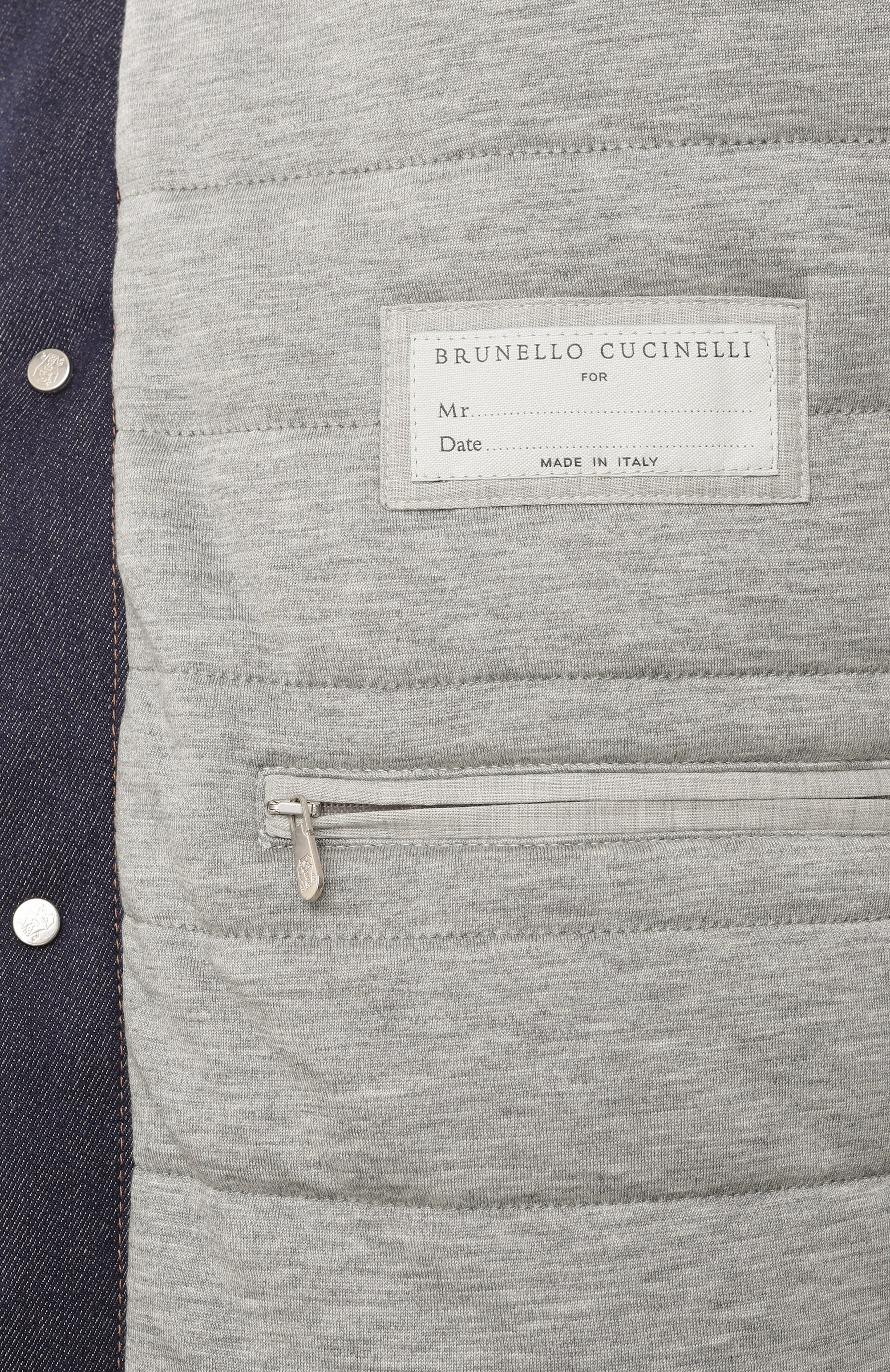 Джинсовая куртка BRUNELLO CUCINELLI, арт. MY4466880, фото 6