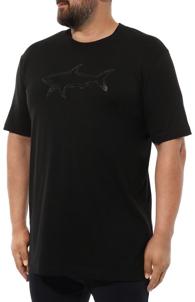 Хлопковая футболка PAUL&SHARK, арт. 12311633/3XL-6XL, фото 3