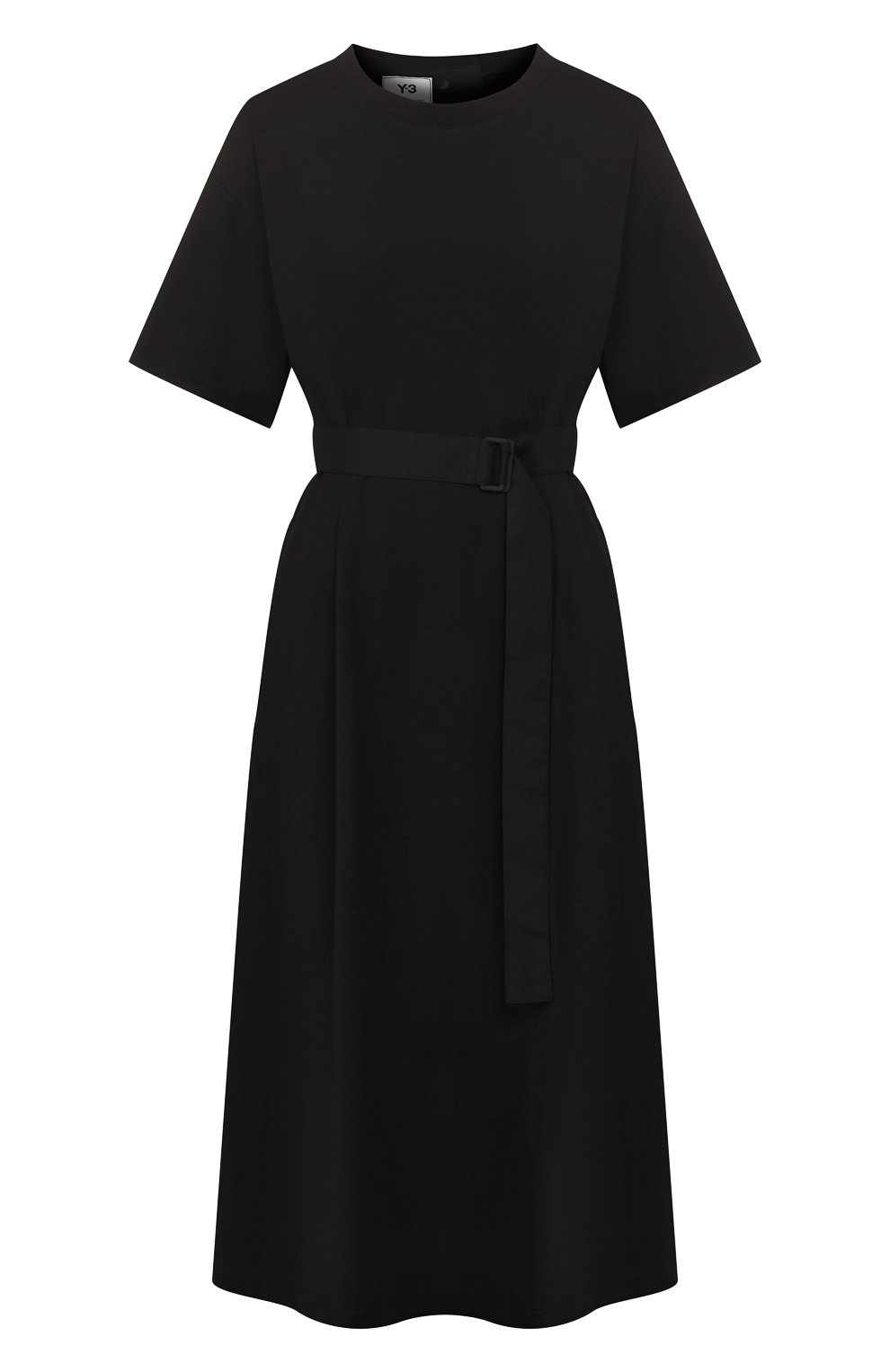 Хлопковое платье Y-3, арт. FN3464/W, фото 1