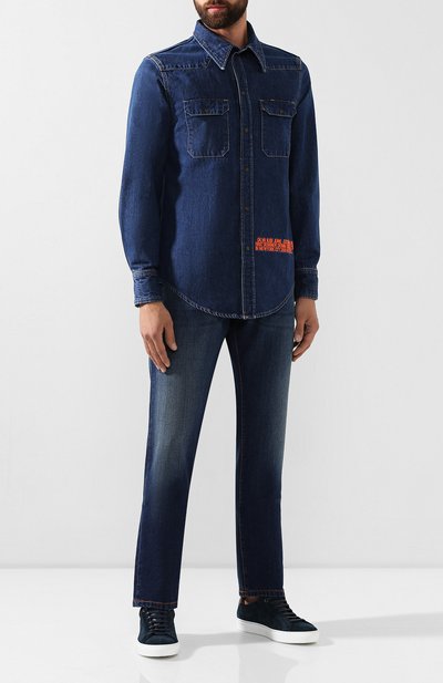 Джинсовая рубашка EST.1978 CALVIN KLEIN JEANS, арт. J70J700071, фото 2