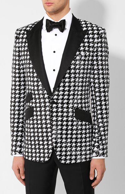 Пиджак с пайетками DOLCE & GABBANA, арт. G2MD4T/FLRDY, фото 3