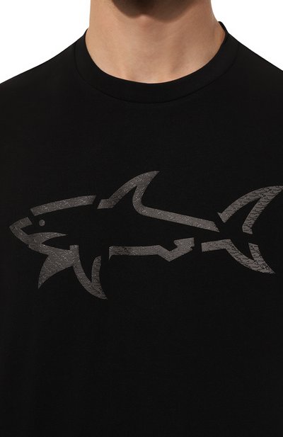 Хлопковая футболка PAUL&SHARK, арт. 14311653/011, фото 5