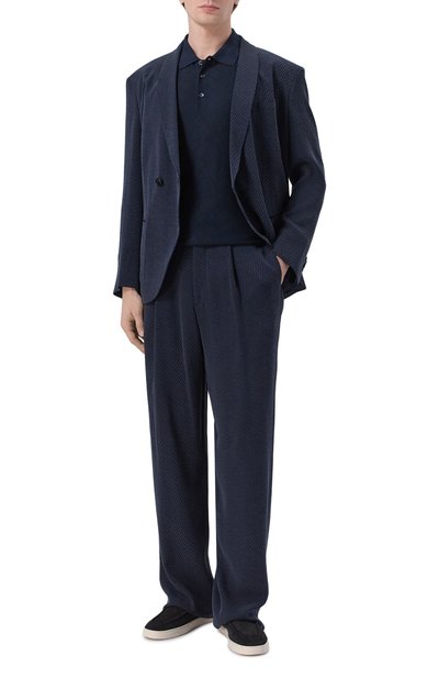 Поло из вискозы GIORGIO ARMANI, арт. GM003150/TE20342, фото 2