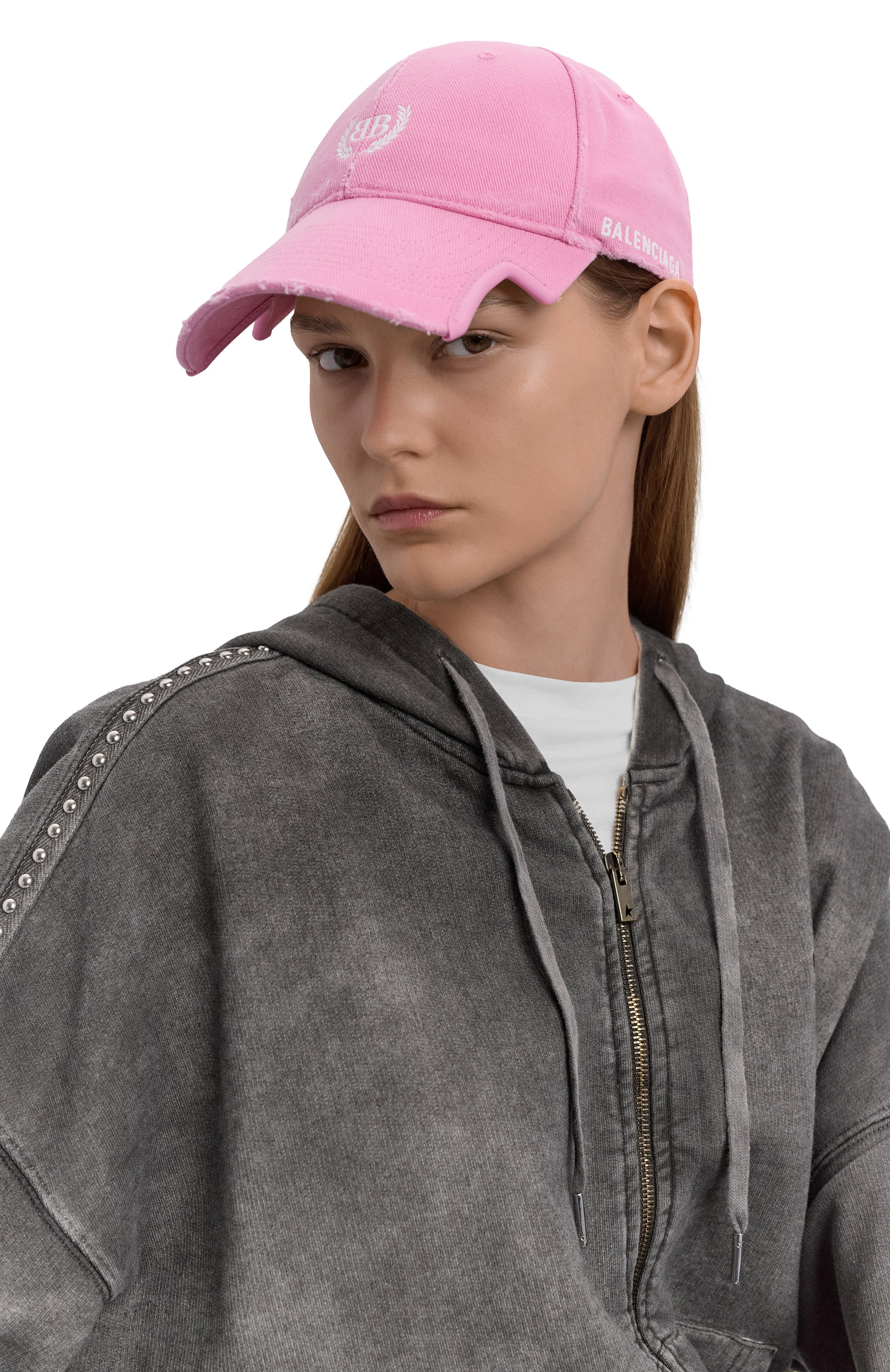 Джинсовая бейсболка BALENCIAGA, арт. 829208/410B2, фото 2