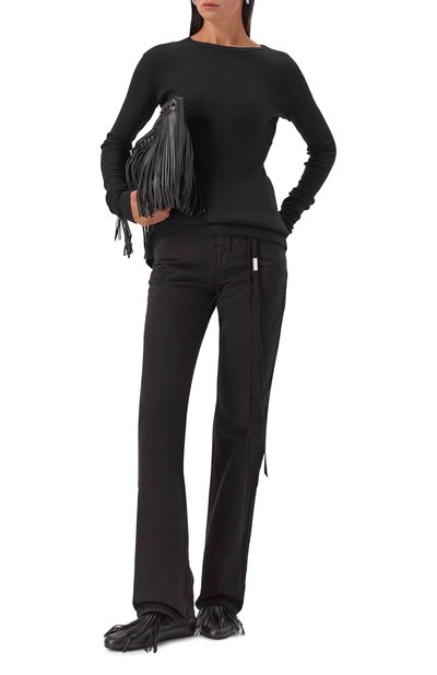 Кожаные сабо hadle ANN DEMEULEMEESTER, арт. B0013366/LT170, фото 3