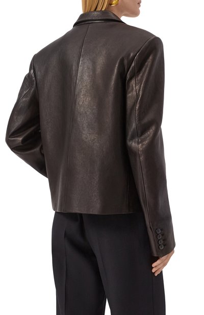 Кожаная куртка KHAITE, арт. 6147729/T0NNI, фото 4