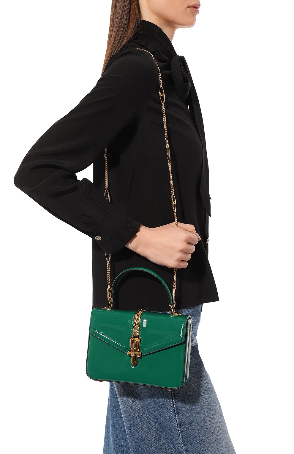 Сумка sylvie 1969 mini GUCCI, арт. 589479 1J70G, фото 2