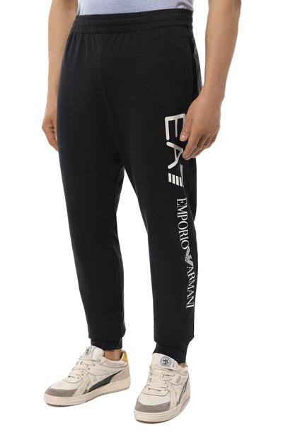 Хлопковые джоггеры EA7, арт. 8NPPC3/PJ05Z, фото 3