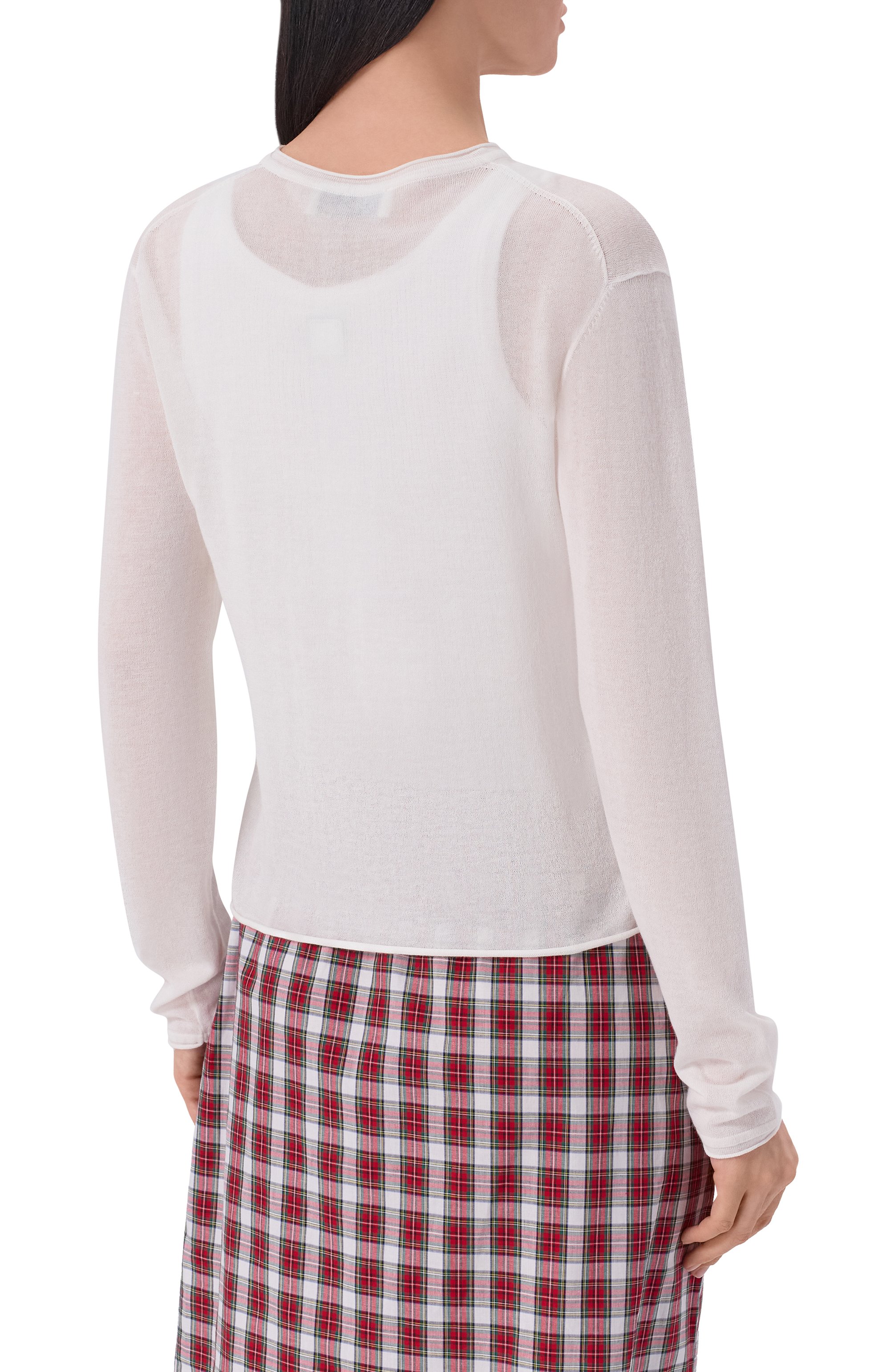 Кардиган из вискозы и хлопка DUNST, арт. UDSW6B222WT, фото 4