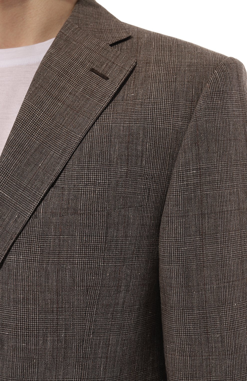 Костюм из льна и шерсти CORNELIANI, арт. 916008-3117215_1, фото 6