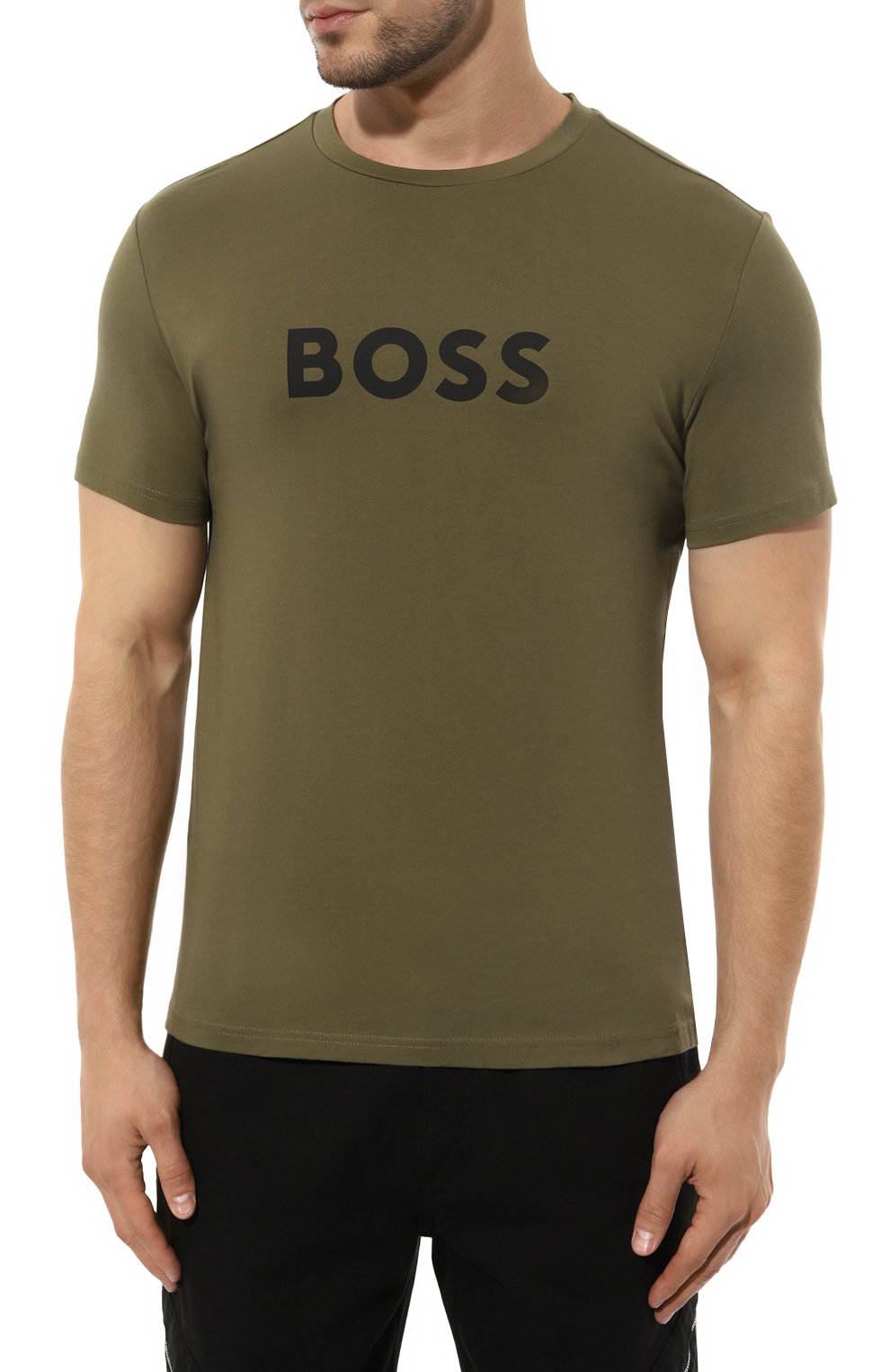 Хлопковая футболка BOSS, арт. 50503276, фото 3