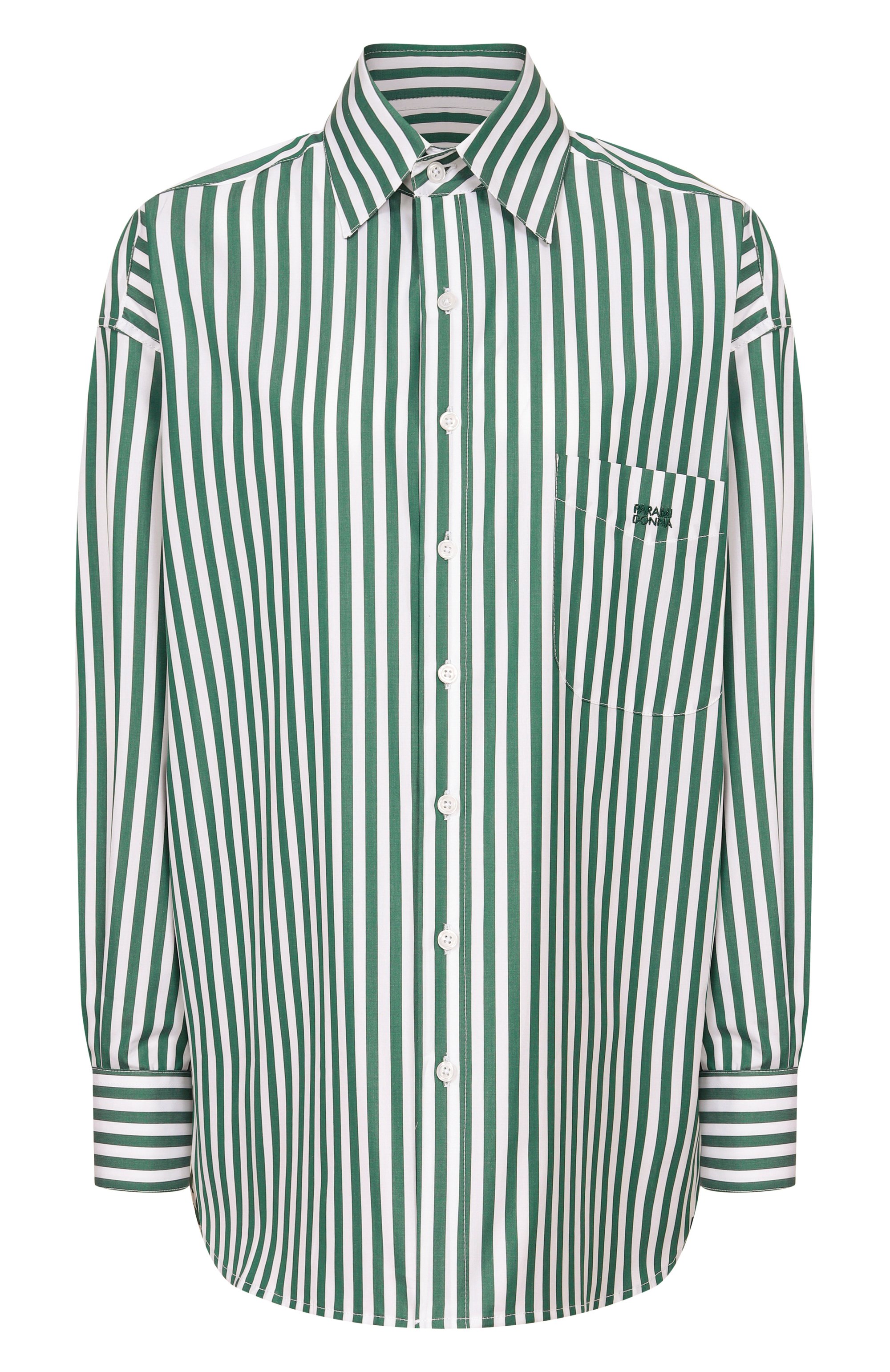 Хлопковая рубашка PARAMIDONNA, арт. CR26VSSG-1, фото 1