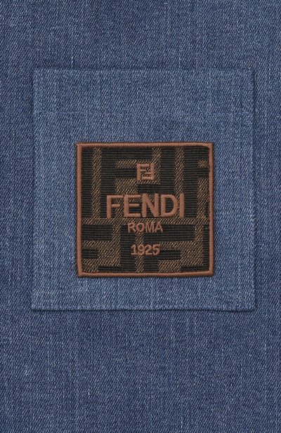 Хлопковая толстовка FENDI, арт. JMH194/5V0/8A-12+, фото 3