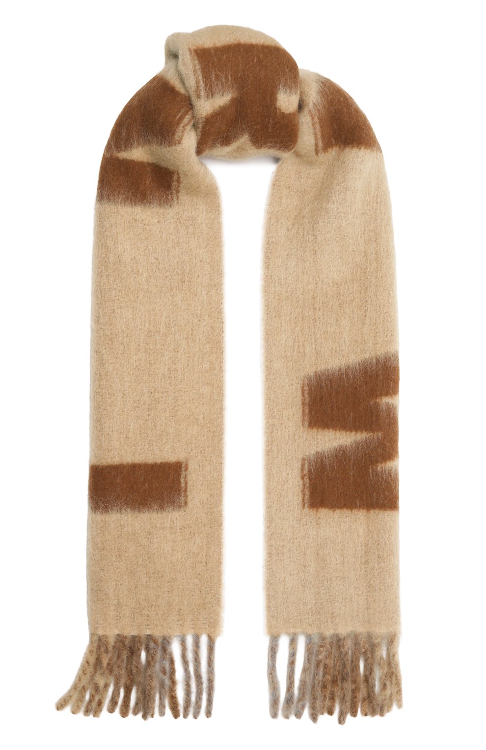 Шерстяной шарф MARNI бежевого цвета по цене 39950 руб., арт. SCMC0103A0/UAW017, фото 1 Шерстяной шарф MARNI, арт. SCMC0103A0/UAW017, фото 1