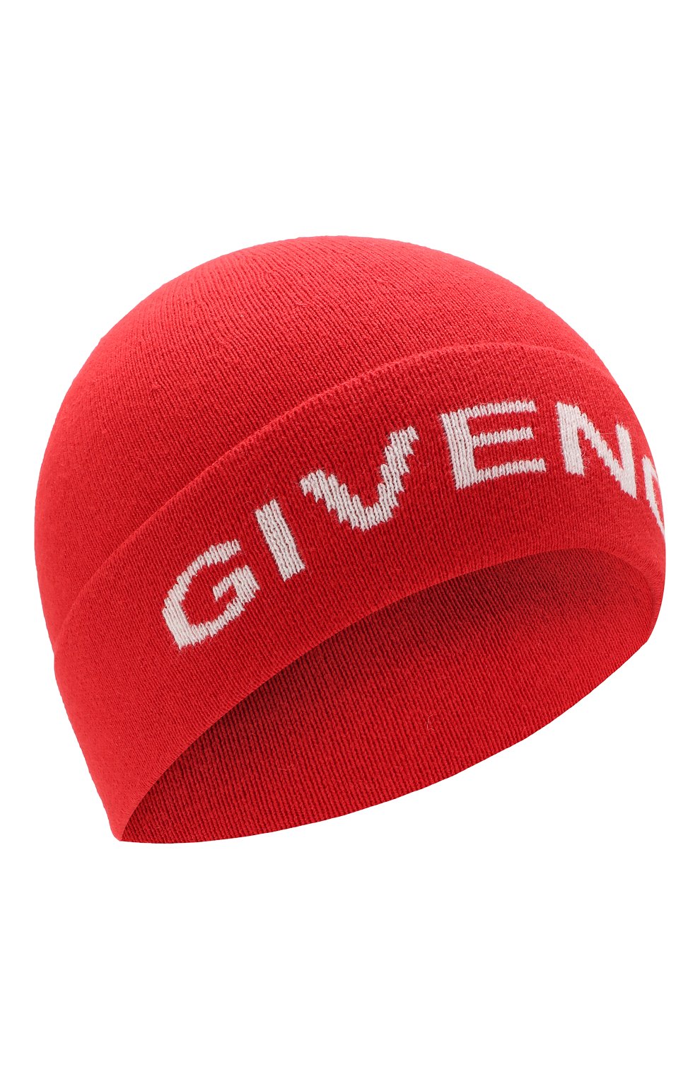 Хлопковая шапка GIVENCHY красного цвета по цене 13550 руб., арт. H21025, фото 1 Хлопковая шапка GIVENCHY, арт. H21025, фото 1