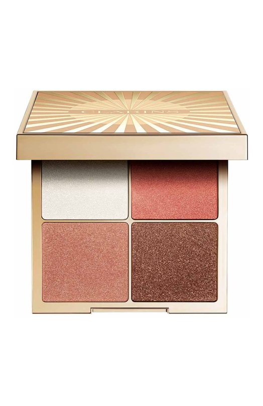 фото Палитра-хайлайтер для лица и век all-in-one palette (12g) clarins