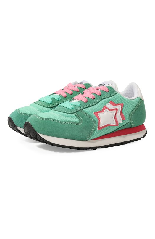 

Кожаные кроссовки Atlantic Stars Kids, Зелёный