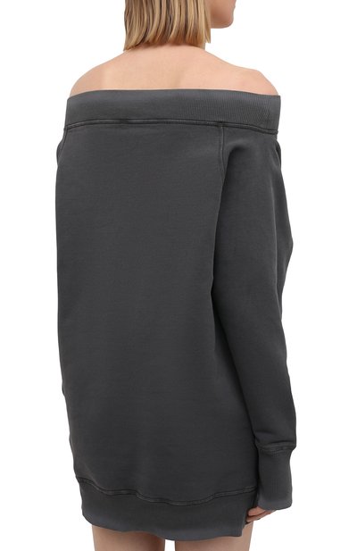 Хлопковый свитшот MIU MIU, арт. MJA810-1IG3-F0D65, фото 4