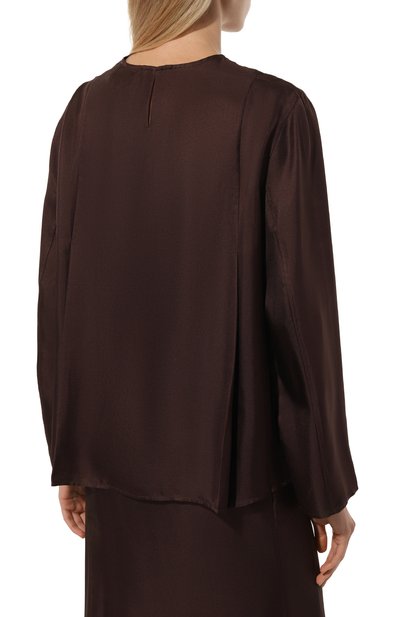 Шелковая блузка LOULOU DE SAISON, арт. ADALYN, фото 4