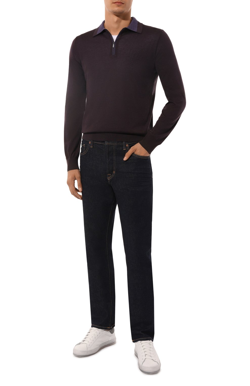 Поло из кашемира и шелка ZILLI, арт. KZP001M0330VBJS00, фото 2