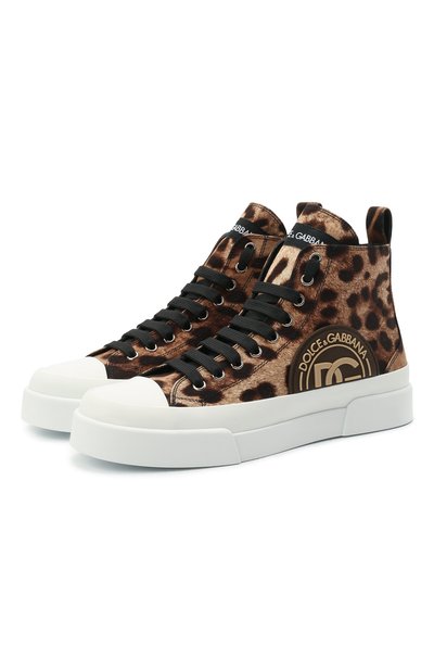 Текстильные кеды portofino DOLCE & GABBANA, арт. CK1887/A0743, фото 1