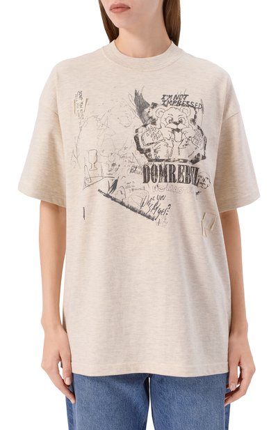 Хлопковая футболка DOMREBEL, арт. RUNT T-SHIRT, фото 3