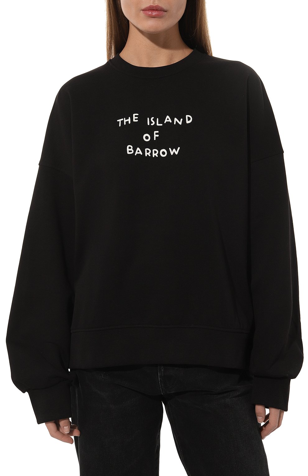 Хлопковый свитшот BARROW, арт. 034086, фото 3