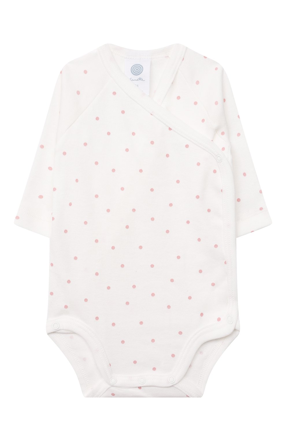 Хлопковое боди SANETTA, арт. 323037, фото 1