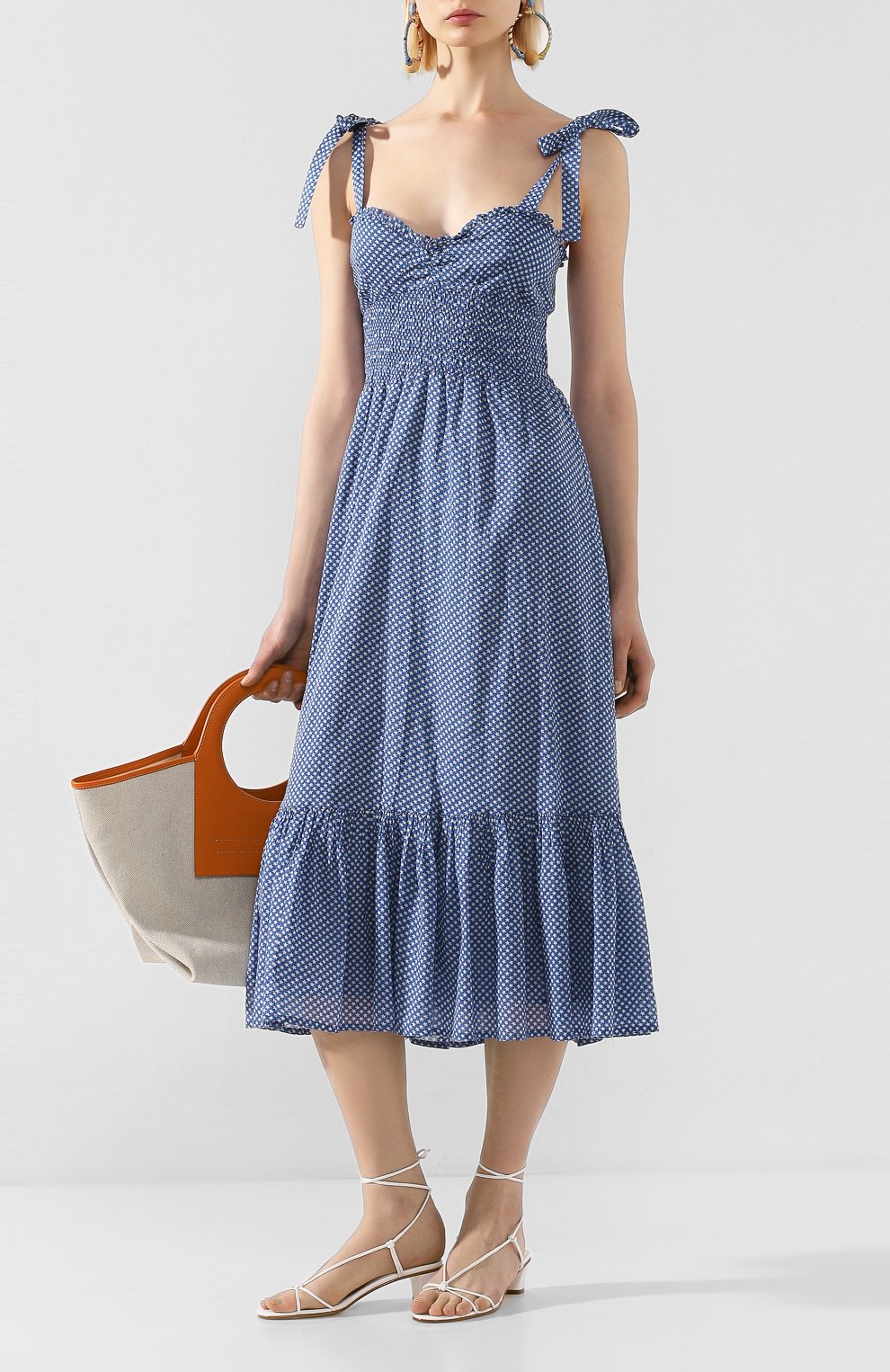 Хлопковое платье POLO RALPH LAUREN, арт. 211793005, фото 2