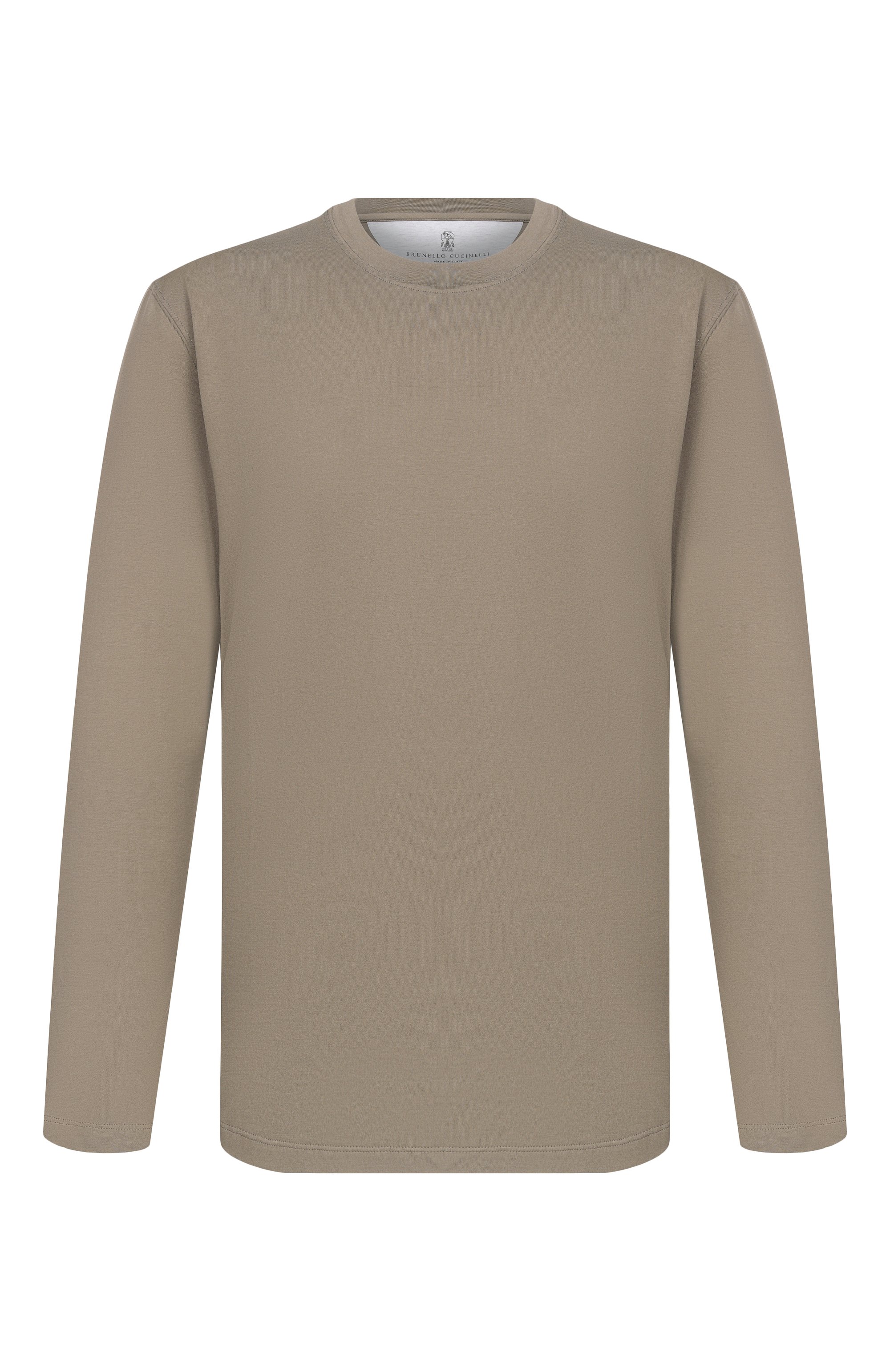 Хлопковый лонгслив BRUNELLO CUCINELLI, арт. M0B137407, фото 1